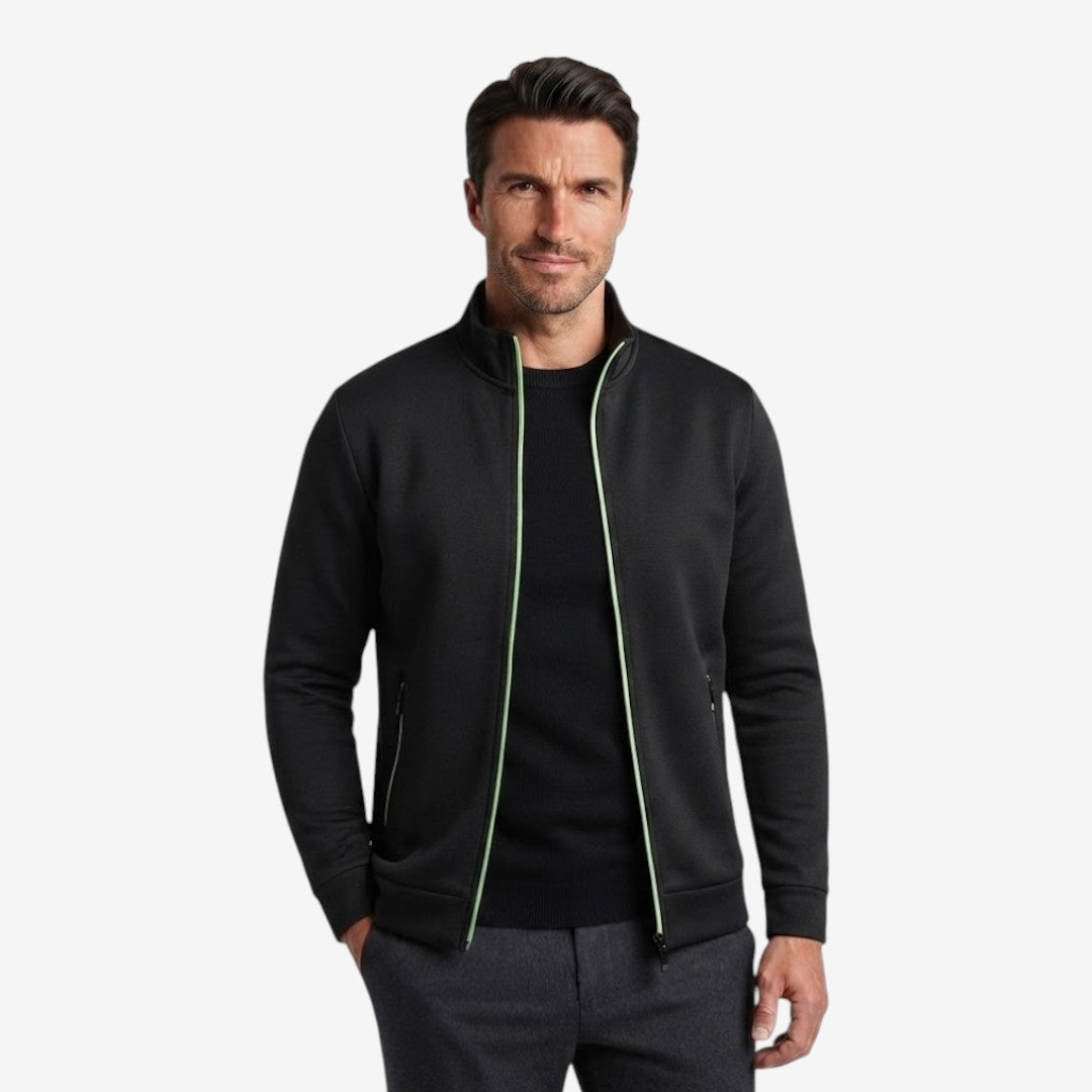 Cardigan Slim-Fit da Uomo con Collo alla Coreana